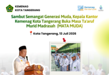 Sambut Semangat Generasi Muda, Kepala Kantor Kemenag Kota Tangerang Buka MATA MUDA MAN 1 Kota Tangerang