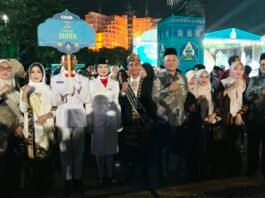 Keluarga Besar Kemenag Kota Tangerang Hadiri Pembukaan MTQ Nasional XXXI di Semarang